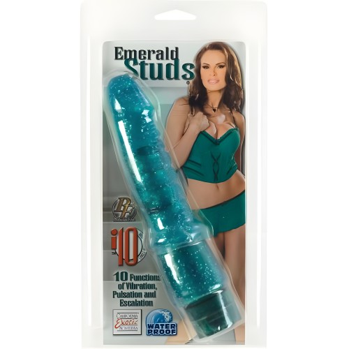 Emerald Stud Arouser Vibrator