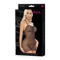 Electric Lingerie Tie Top Mini Dress - Daring Design