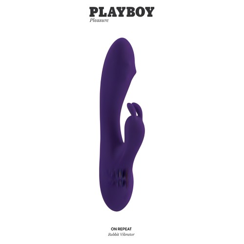 Playboy On Repeat Rabbit Vibrator - G-Spot Stimulation