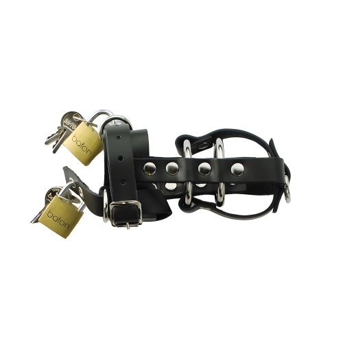 Anillo de Castidad Cerrado - Negro