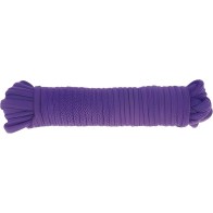 Bondage Soft Rope 33ft Purple