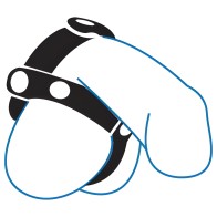 Divisor de Bolas Estilo T Cierre de Botón Negro