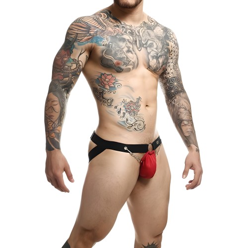 Dungeon Chain Jockstrap Red