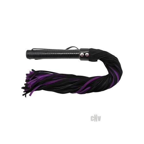Rouge Suede Flogger Black/Purple