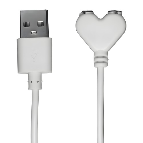 Cable De Carga Magnético USB - Blanco