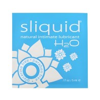 Paquetes de Almohada Sliquid H2O Lubricante