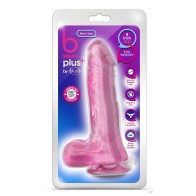 B Yours Plus Ram 'n' Jam Dildo - Pink