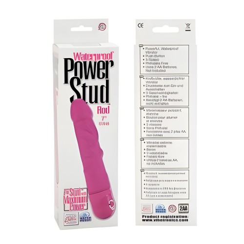 Power Stud Rod Vibrator - Waterproof Design