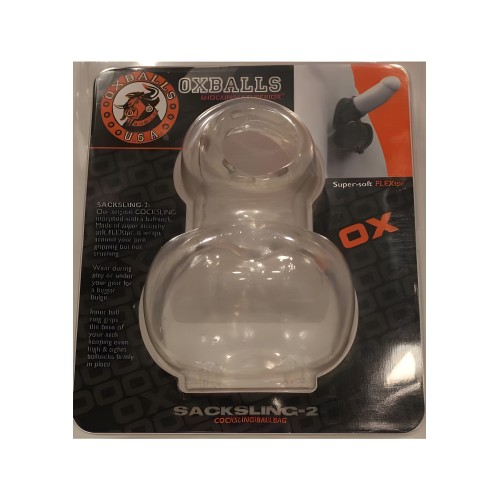 Sacksling 2 Cocksling Ballbag Clear
