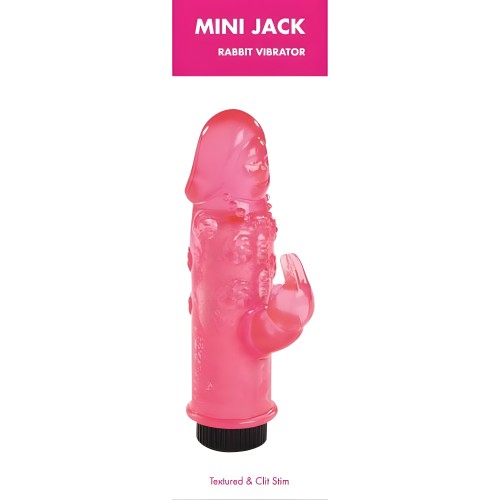 Mini Jack Pink Rabbit Vibe for Targeted Stimulation