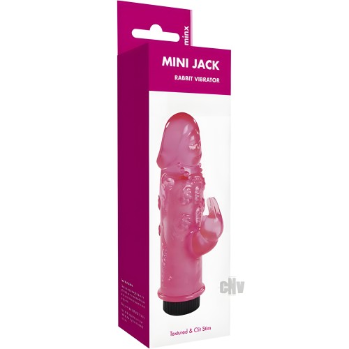 Mini Jack Pink Rabbit Vibe for Targeted Stimulation