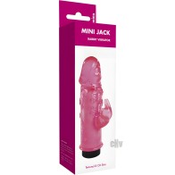 Mini Jack Pink Rabbit Vibe for Targeted Stimulation