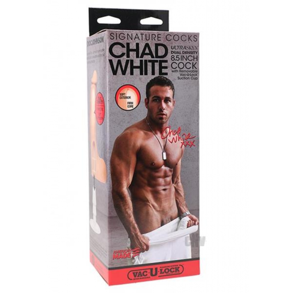 Signature Cocks - Chad White 8.5 Inch Ultraskyn Cock - Porn Star Dildos