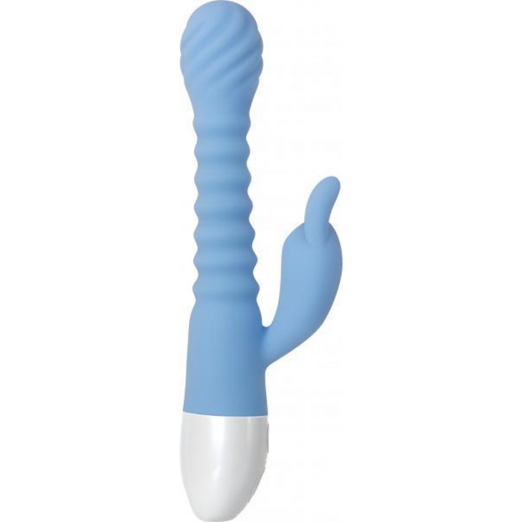 Bendy Bunny Blue Flexible Rabbit Vibrator - Rabbit Vibrators