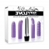 Evolved Multi Sleeve Vibrator Kit Purple - Kits & Sleeves