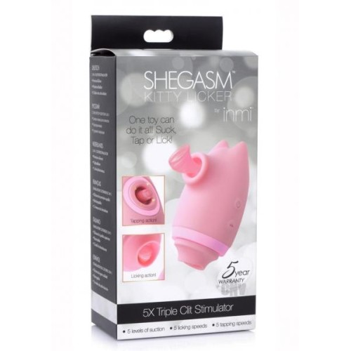 Kitty Licker 5x 3 In 1 Clit Stimulator