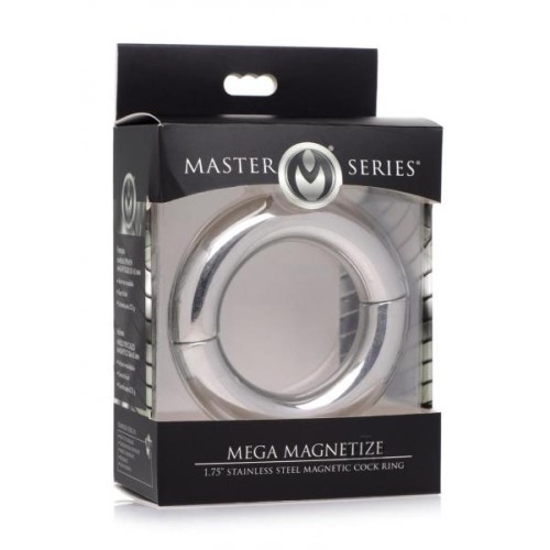 Mega Magnetize Stainless Steel Magnetic Cock Ring