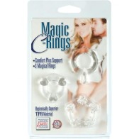 Set of 3 Clear Magic C Rings for Enhanced Support