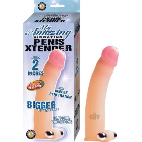 My Amazing Vibrating Penis Extender Beige