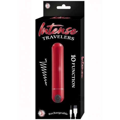 Intense Travelers Rechargeable Vibrator for On-the-Go Pleasure