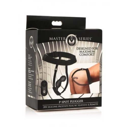 Ms P Spot Plugger - Harness Remote for Prostate Stimulation
