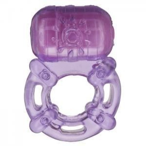 Cloud 9 Pleasure Tickler 5 Speed Ring Purple - Enhanced Intimacy