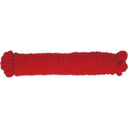 Bondage Soft Rope 33ft Red