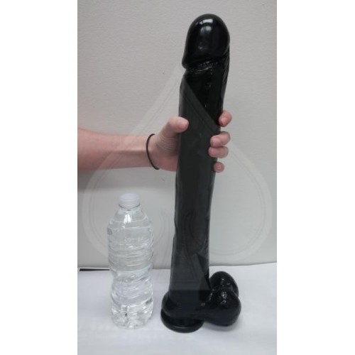 Exxxtreme 16 Inches Suction Cup Dong Black