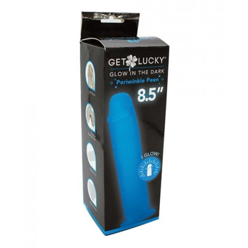 Dildo Glow In The Dark Get Lucky para Aventura Nocturna