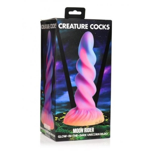 Creature Cocks Moon Rider Glow in the Dark Dildo