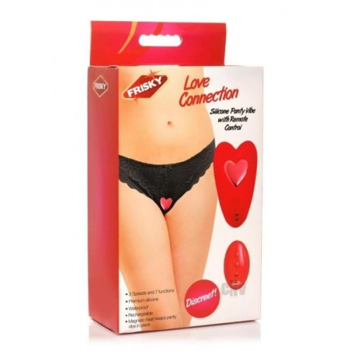 Love Connection Silicone Panty Vibe With Remote Control