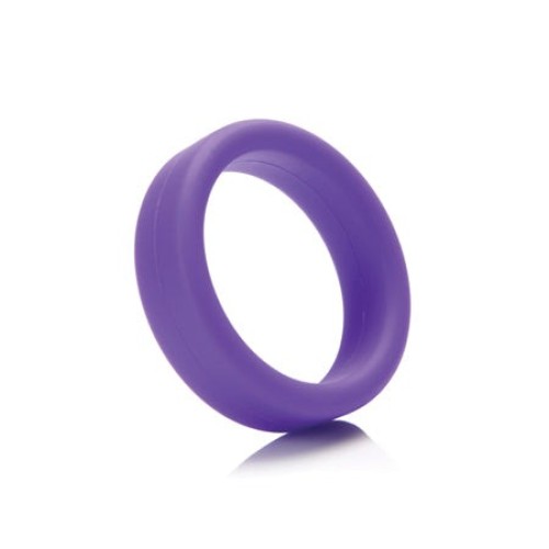 Tantus Super Soft C-Ring Purple - Comfortable Pleasure