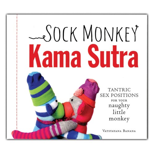 Libro Kama Sutra Mono de Calcetín para Parejas