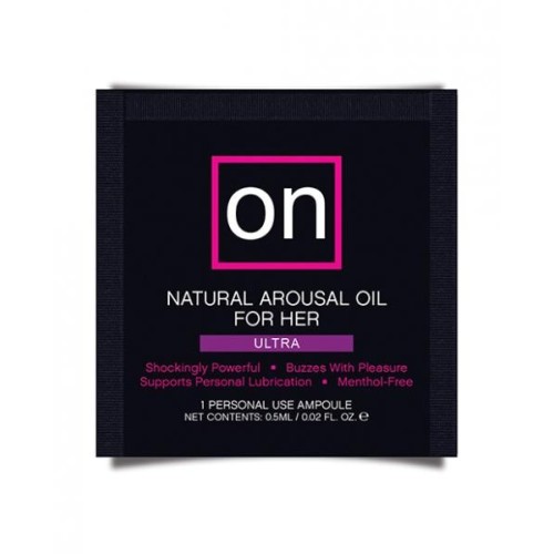 On For Her Arousal Oil Ultra Single Use