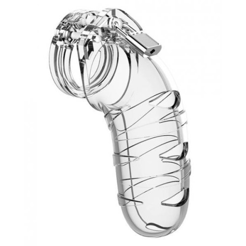 Mancage Model 05 Chastity 5.5 inches Cock Cage Transparent
