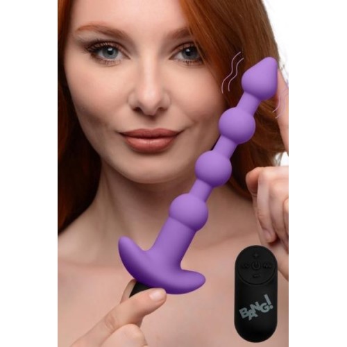 Remote Control Vibrating Anal Beads
