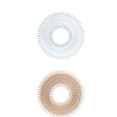 Mack Tuff Ribbed Cock Rings Pack of 2
