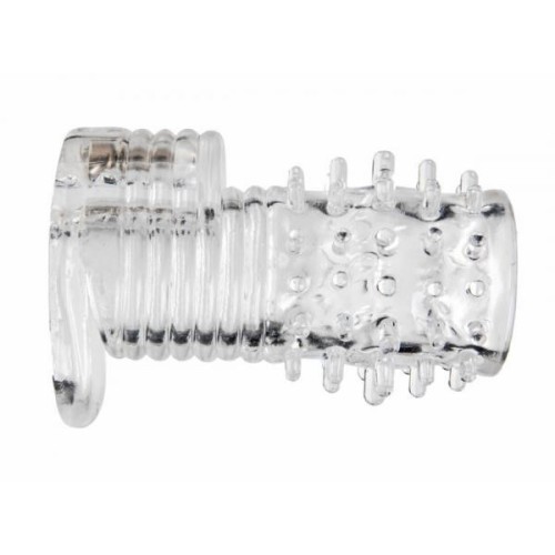 Clear Sensations Vibrating Textured Erection Sleeve for Maximum Pleasure