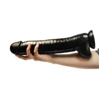 The Black Destroyer Huge 16.5 inches Dildo