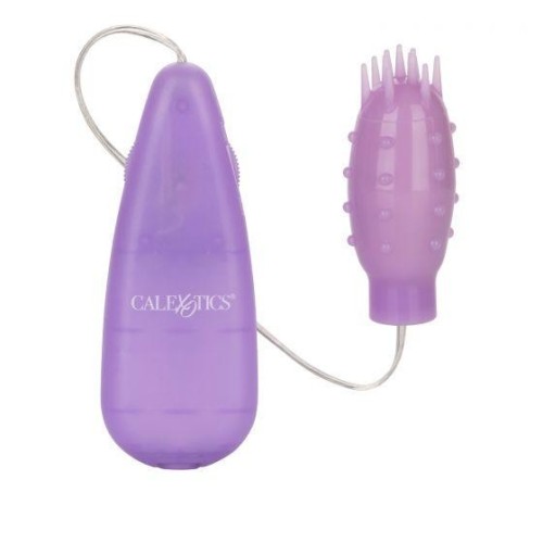Silicone Slims Nubby Bullet Vibrator Purple for Intense Stimulation