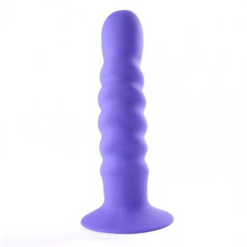 Porpora D3 Silicone Ribbed Dong for Intense Pleasure