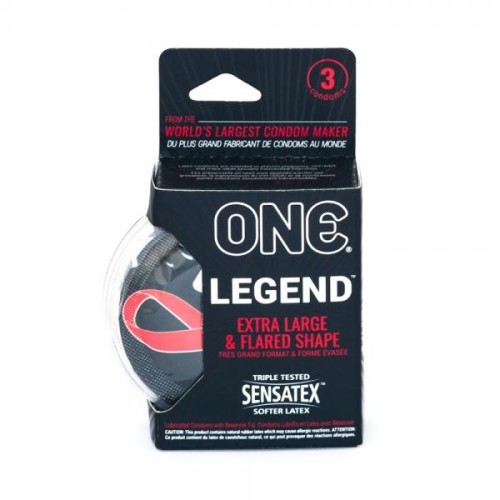 Condón One Legend XL para Comodidad y Seguridad Premium