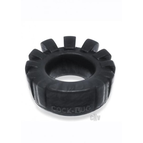 Oxballs Cock-lug Lugged Cockring Silicone Black
