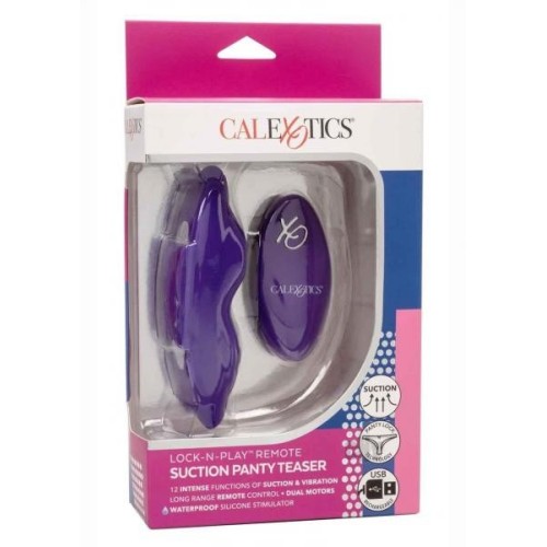 Panty de Succión Remota Lock N Play Morado