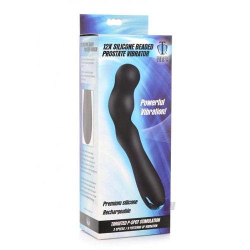 Vibrador Prostate Beaded Silicona T4m para Placer Dirigido