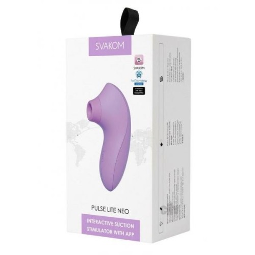Svakom Pulse Lite Neo Lavanda para Estimulación Máxima