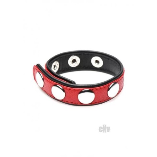 Cg Leather Speed Snap Cockring for Comfortable Fit
