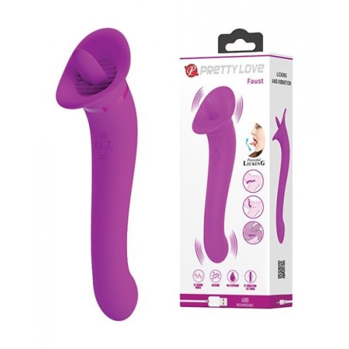Pretty Love Faust Licking Trumpet Fuchsia