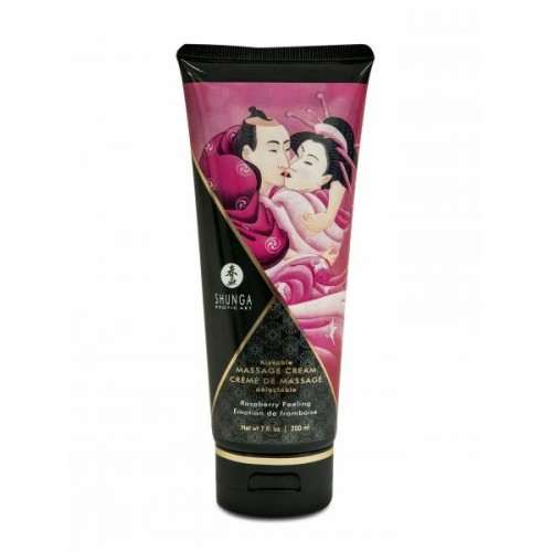 Massage Cream Raspberry - Edible Sensual Delight