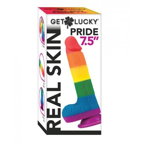 Get Lucky 7.5" Real Skin Pride for Lifelike Pleasure